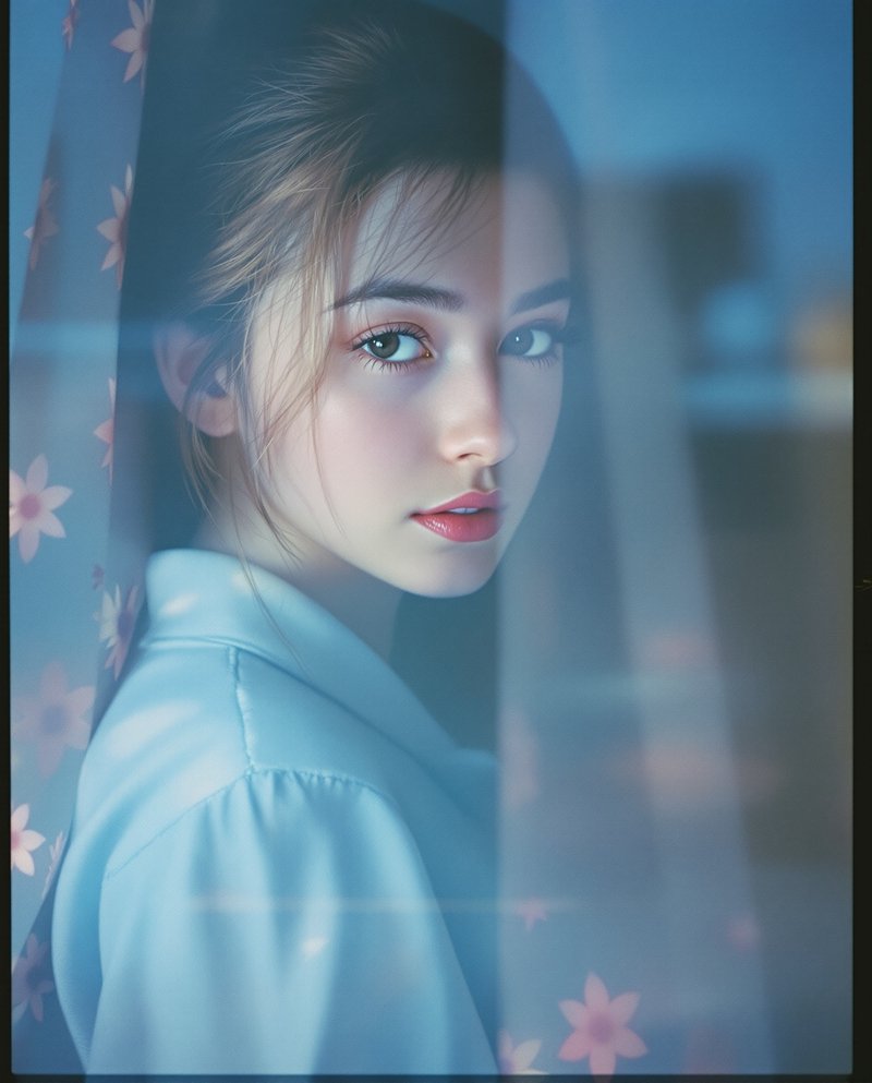 旧时光胶片 · 复古胶片写真作品 - 秀人美女
