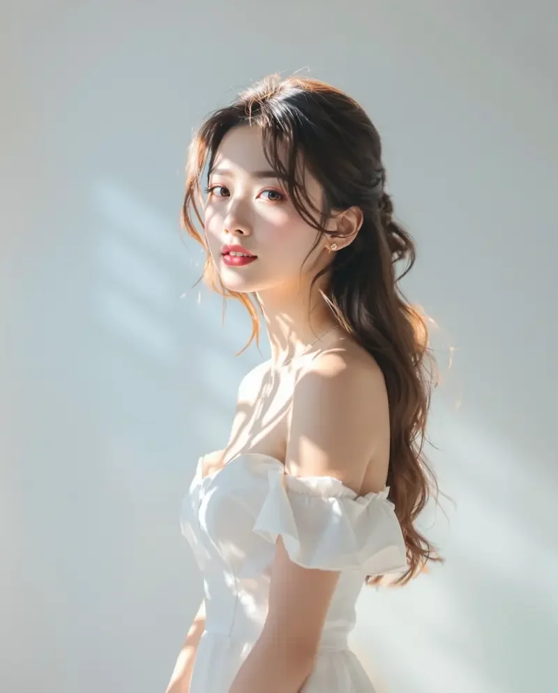 白裙与晨光 缩略图 2