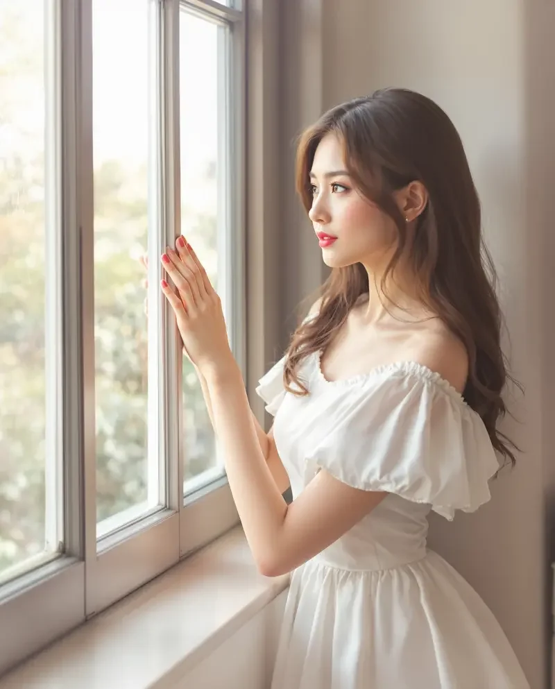 白裙与晨光 缩略图 3